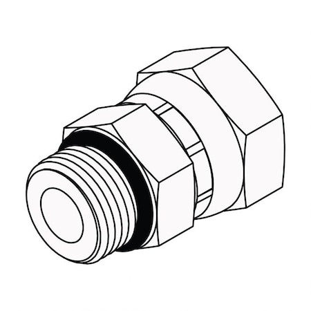 Hydraulic Fitting-Steel16MOR-12FPX